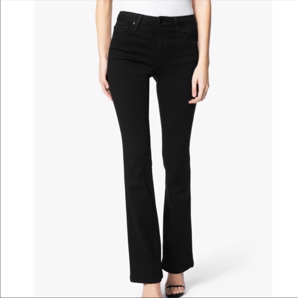 Joe’s Jeans High Rise Honey Curvy Boot Cut Black Jean 31